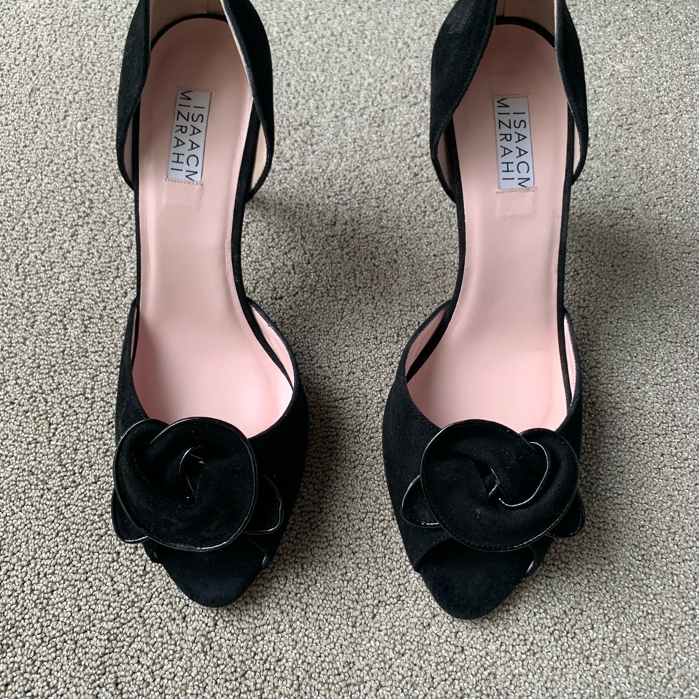 Gorgeous designer suede high heels!